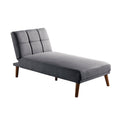 Gray Adjustable Chaise Lounge M734