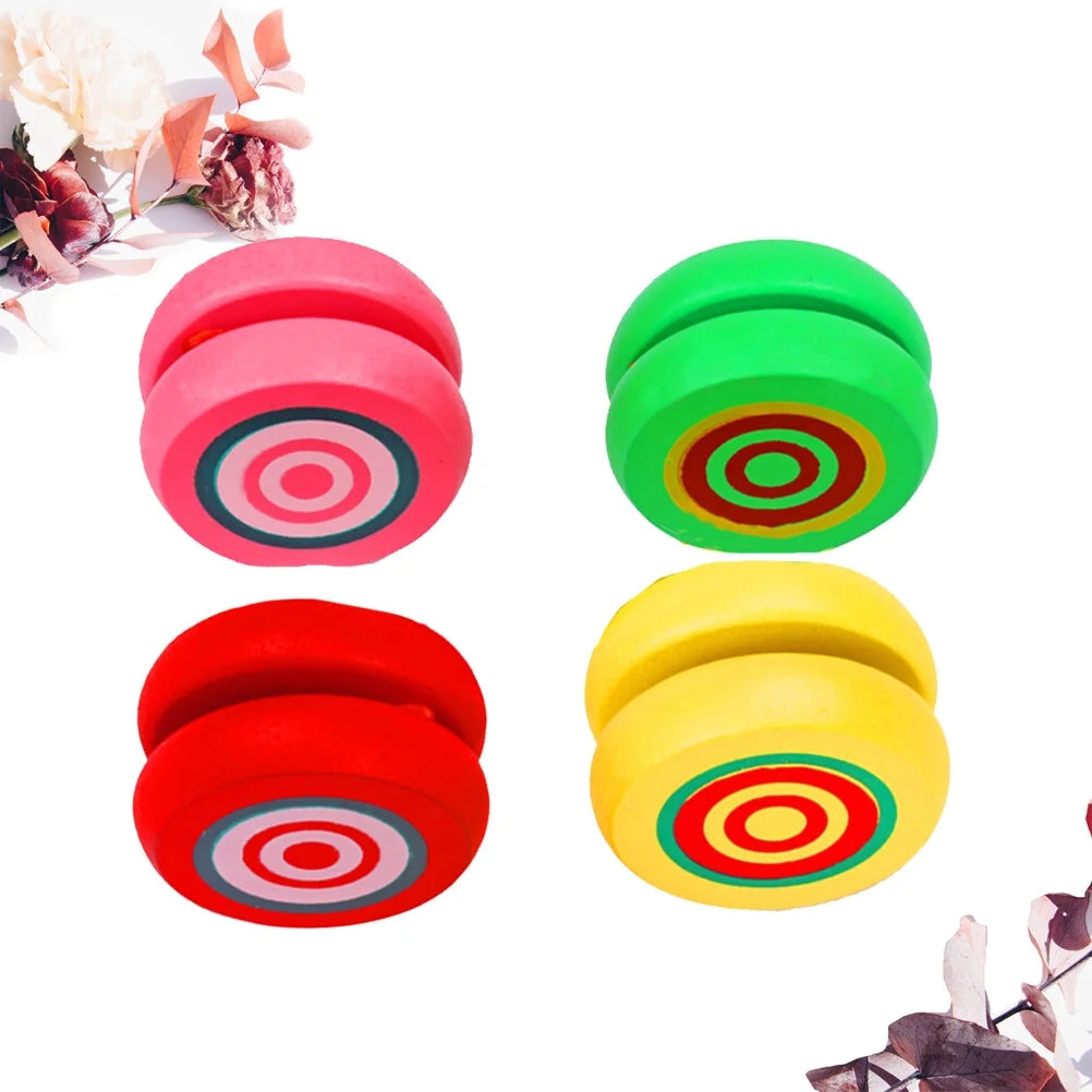 4pcs Wooden Educational Yoyo Toy K9182