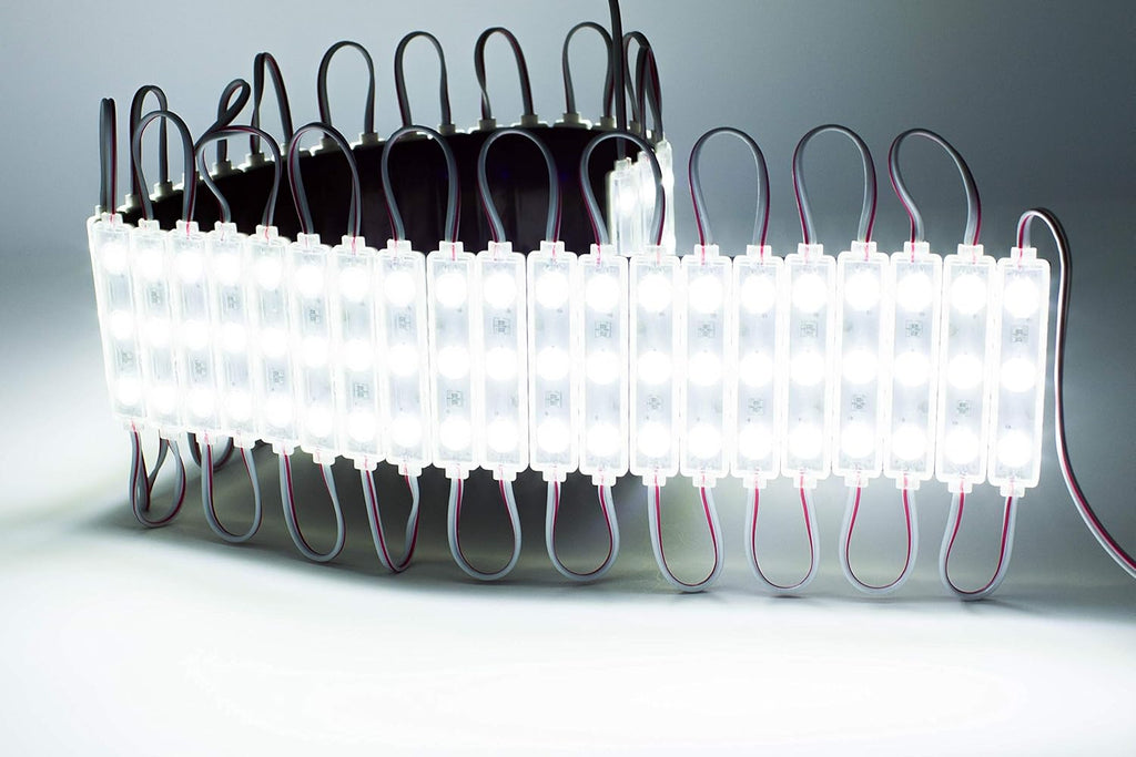 120pcs White 5730 LED Module with UL 12v AC Power Package K39177