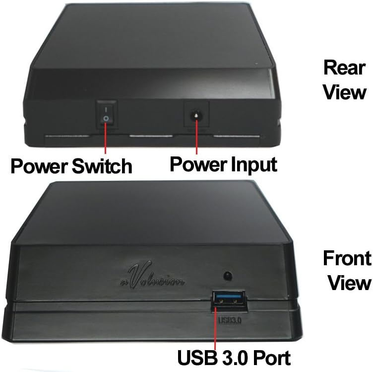 6TB 7200RPM 64MB Cache USB 3.0 External Hard Drive F466401