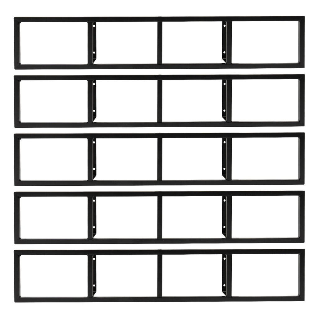 34 In Media Storage Shelves for Wall, CD DVD Storage Shelf F7658