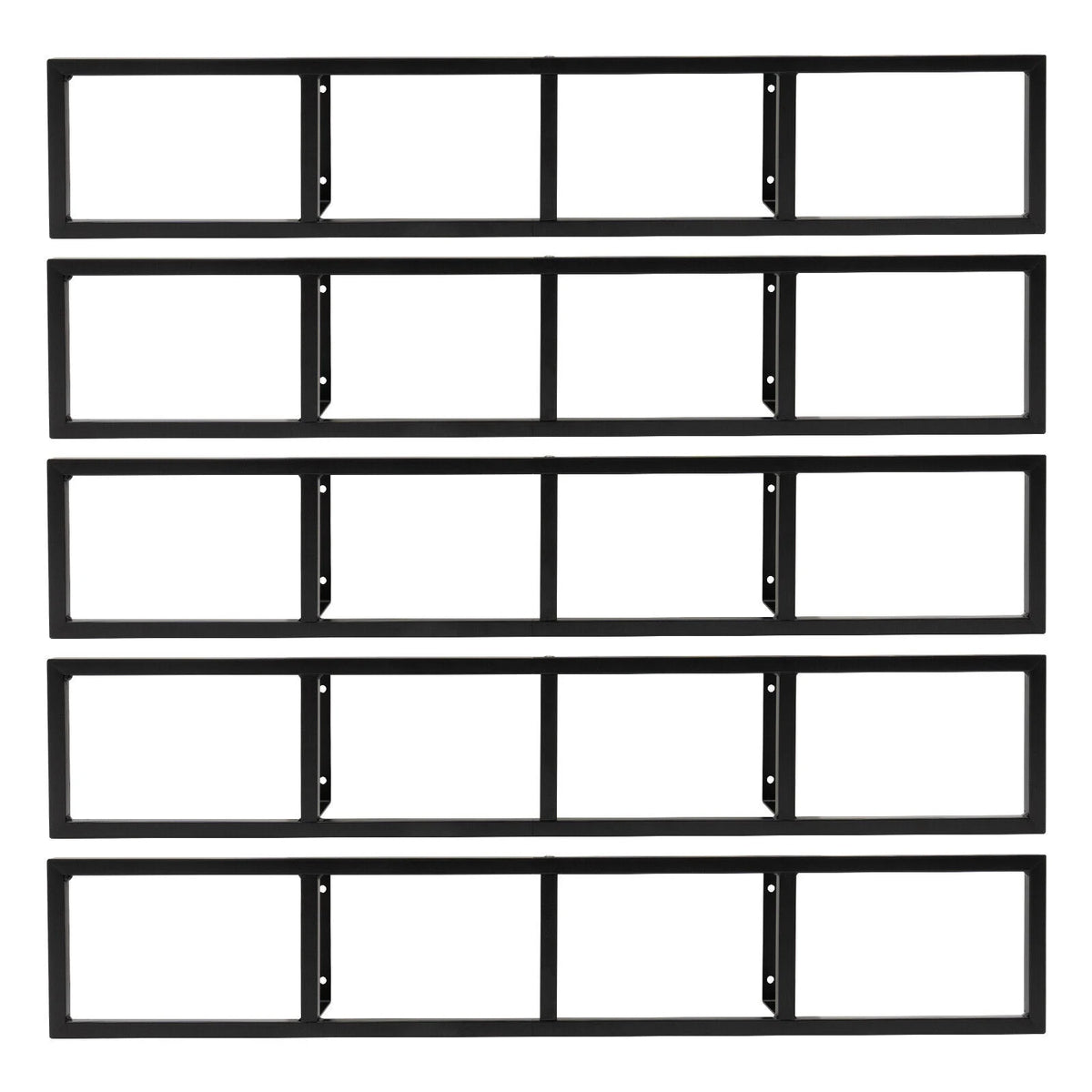 34 In Media Storage Shelves for Wall, CD DVD Storage Shelf F7658