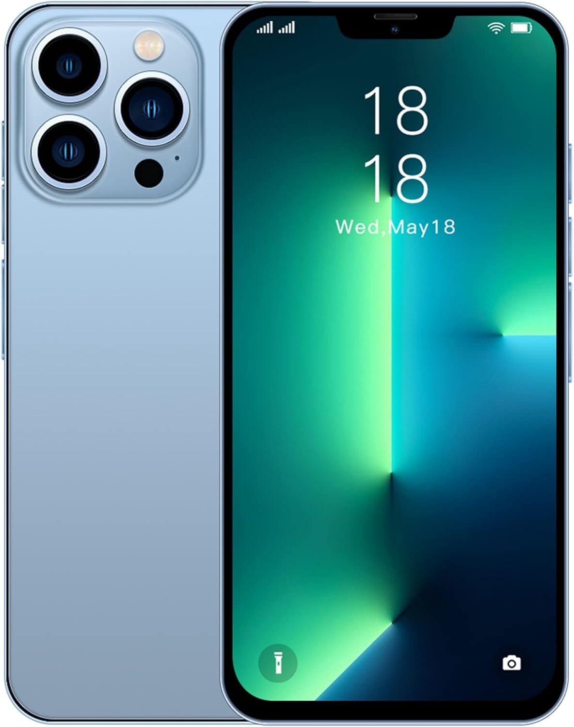 Unlocked Smartphone with 6.3inch HD Full Screen, 1+8GB RAM, Dual SIM Card, 2800mAh Battery C1653