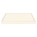 Solid Surface 60-in x 32-in Shower Base with Left Drain Q193