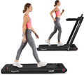 2 in 1 Folding Treadmill with Bluetooth Speaker and LED Display E71243