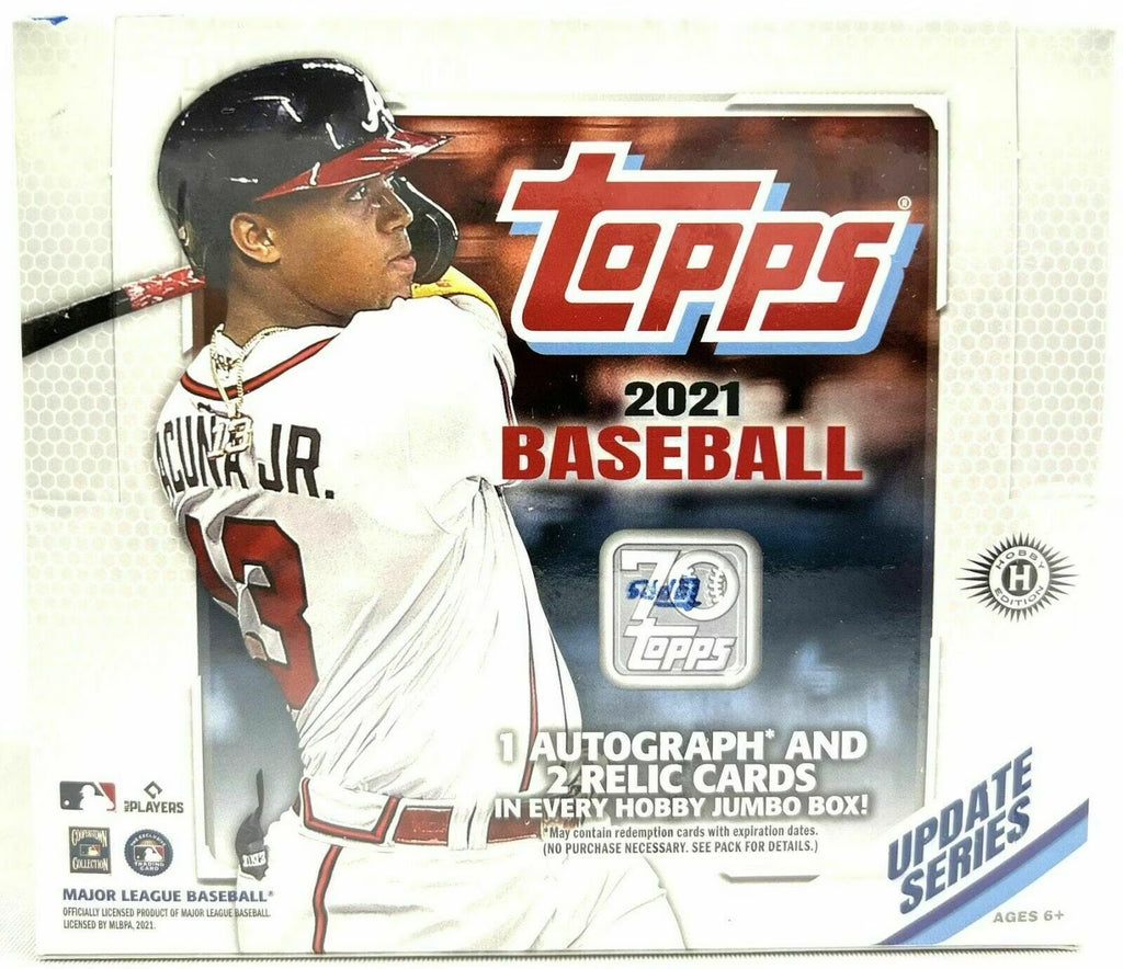 2021 Topps Update Series Baseball Hobby Jumbo Box C79427