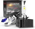 D8S LED Headlight Bulb Conversion Kit, 50W 7600Lms 6000K White, 2 Pack I3082