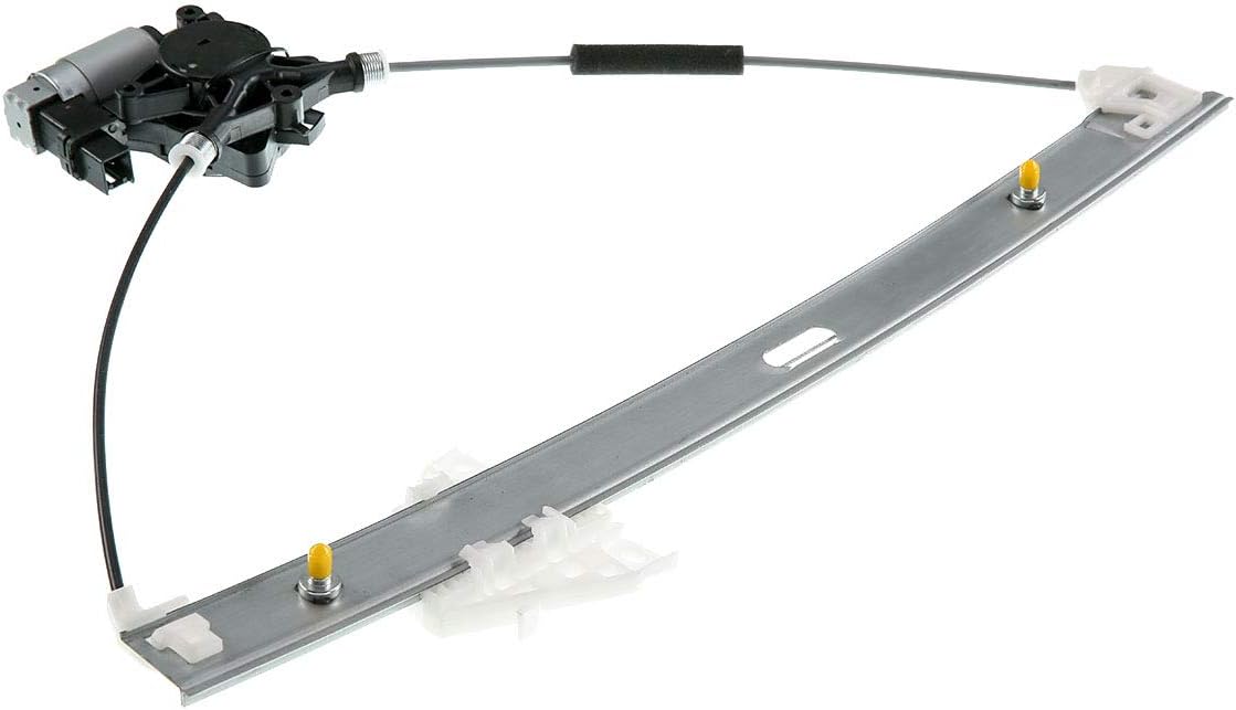 Electric Power Window Regulator with Motor Compatible with Mazda 5 Front Right Passenger Side Pack of 2 W771