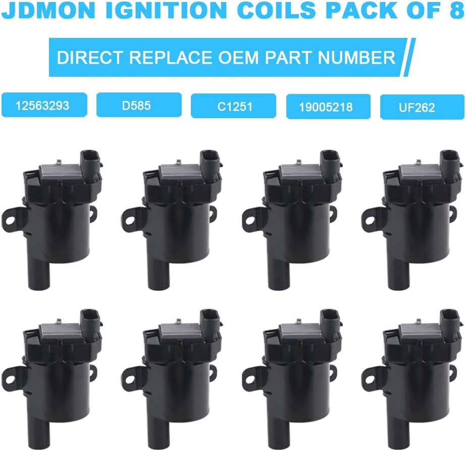Ignition Coil Pack Pack of 8 H792731