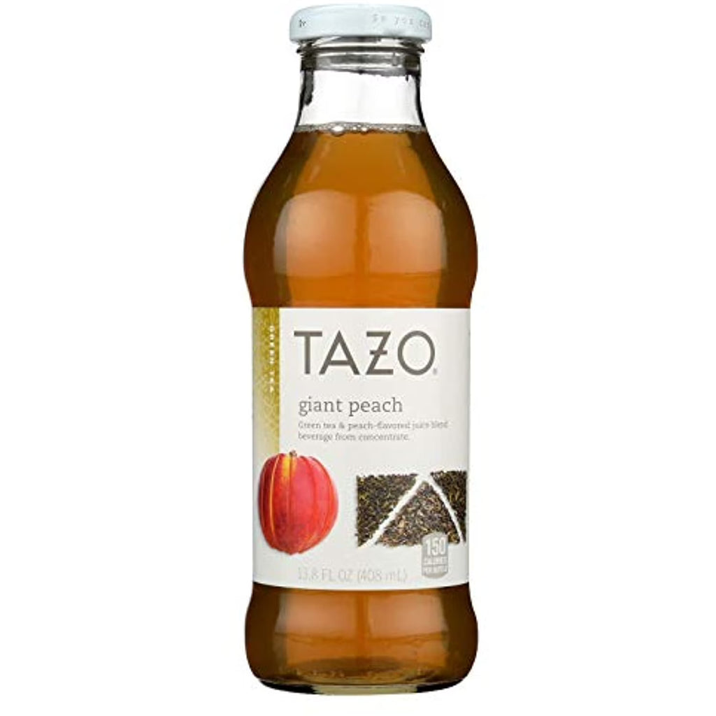 Giant Peach Green Tea & Peach-Flavored Juice Blend, 13.8 Oz. 12 Ct B86261