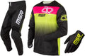 Flo Green/Pink Large Jersey, 32" Pant, Medium Gloves P499