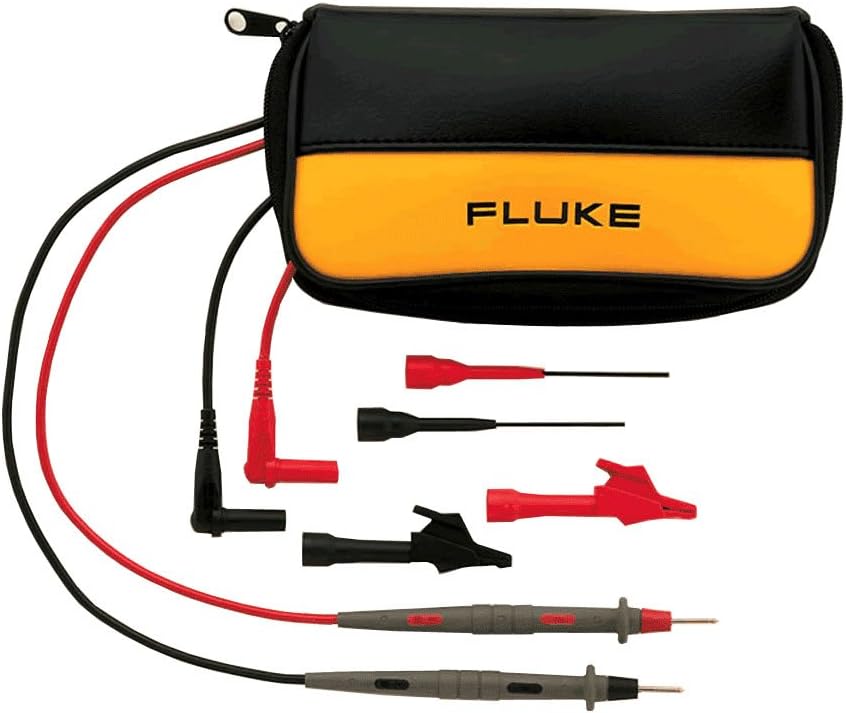 Industrial Test Lead Kit with Zippered Vinyl Carry Case A877965