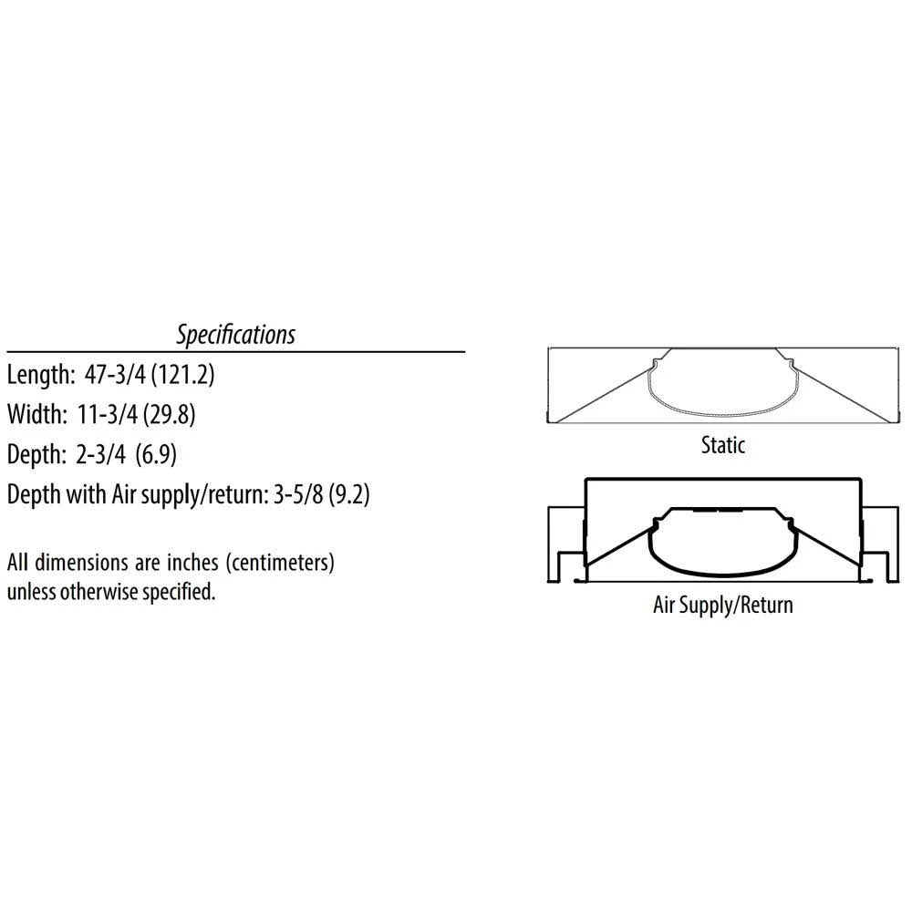 LED Low Profile Recessed Troffer G39992