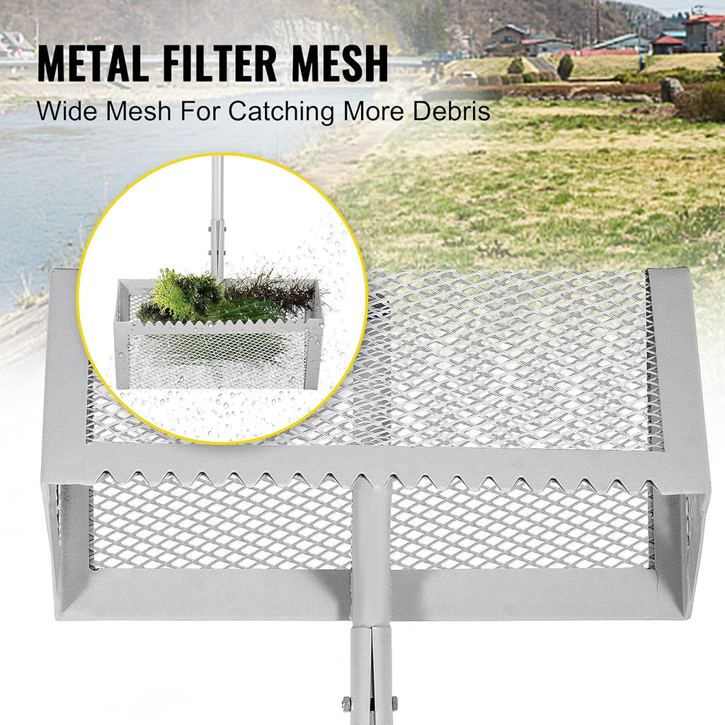 Iron Lake Weed Rake with Detachable Pole and Net V400055