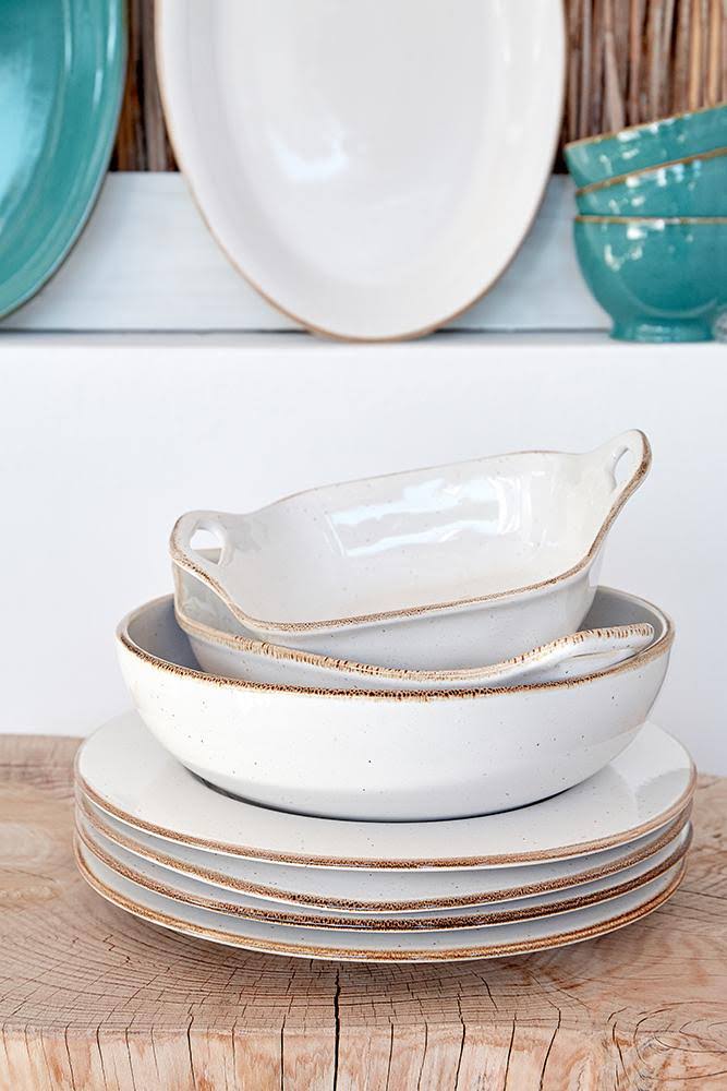 Blue Large Oval Baker T862076
