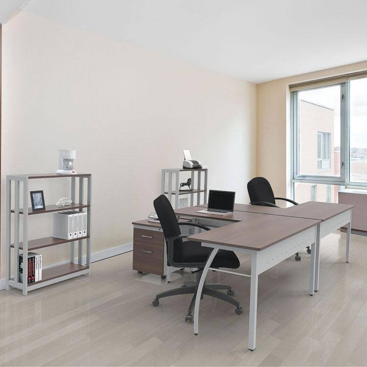 Mocha Three-Shelf Bookcase R614616