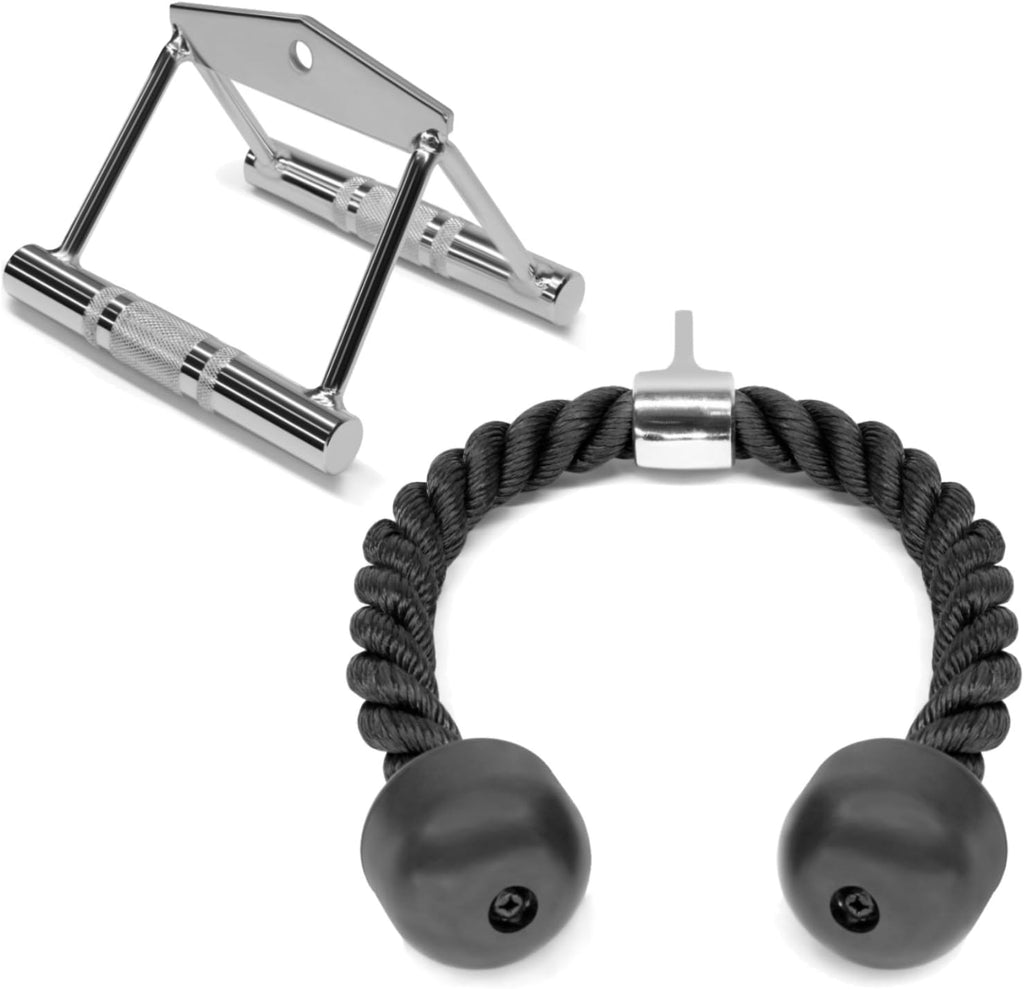 Combo Tricep Press Down Cable Attachment B146496