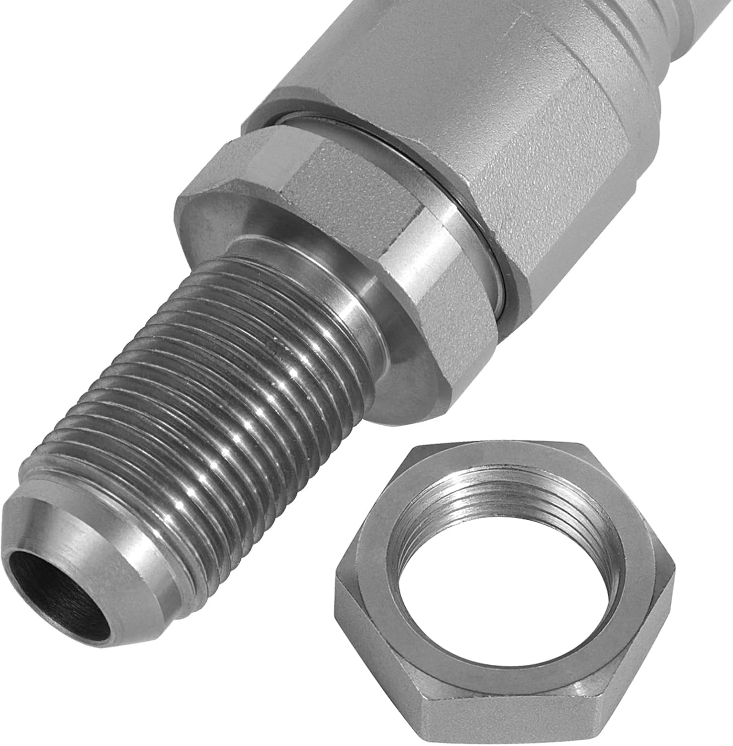 1/2" Body ISO 16028 Flat Face Hydraulic Quick Connect Couplers, 5/8″ JIC Thread, Pack of 2 P38526