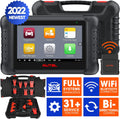 2022 Newest Car Diagnostic Scan Tool with Advanced Bi-Directional Control, All Systems Diagnosis, 30+ Service U55122