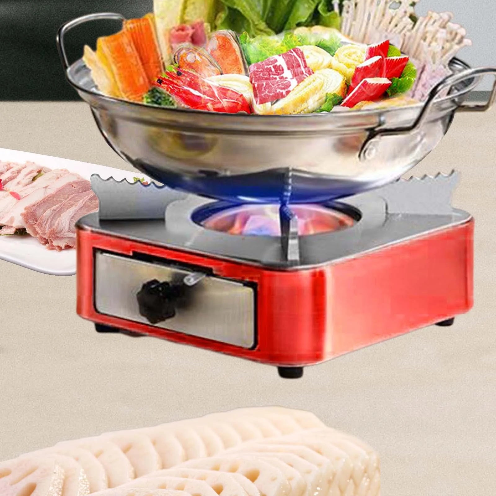 Compact Windproof Furnace Lightweight M56497