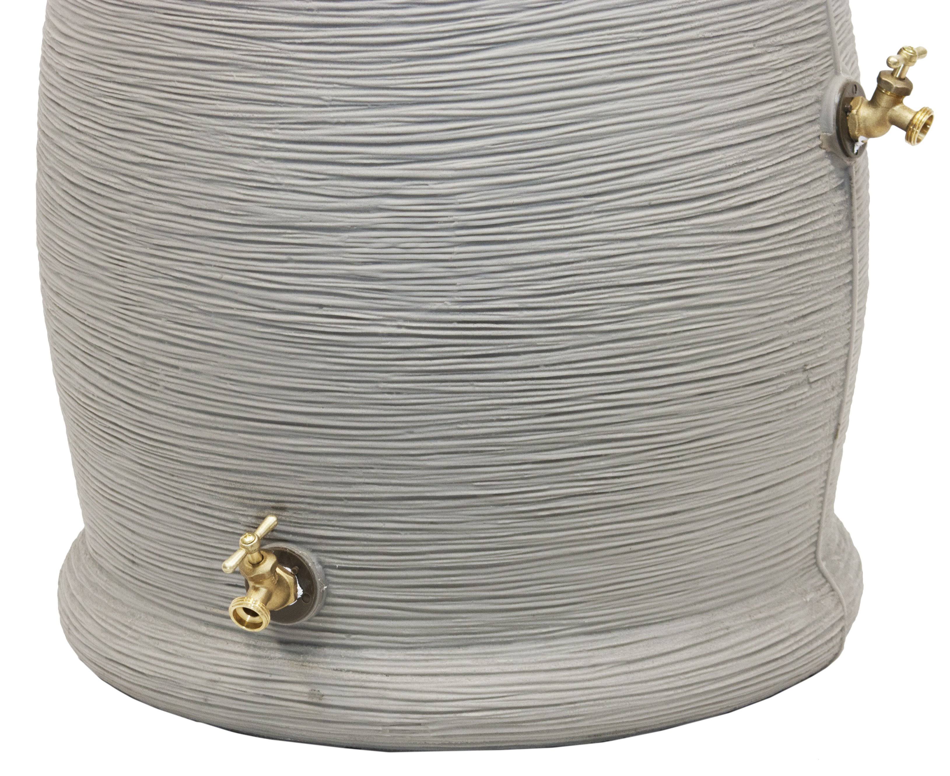 50 Gallon Rain Barrel Greige D877901