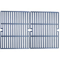 2pc Matte Cast Iron Cooking Grid for Gas Grills 24.75x22 B18458
