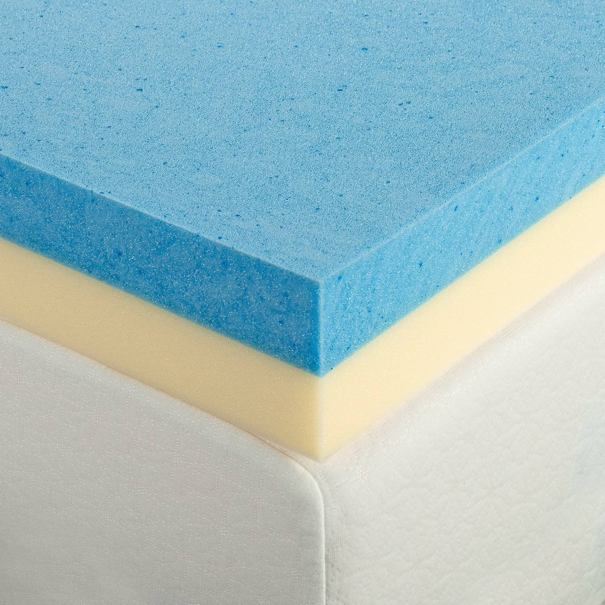 Gel Memory Foam Mattress Topper Full M165694