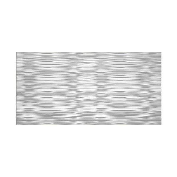 Matte White Horizontal Wall Panel M6508