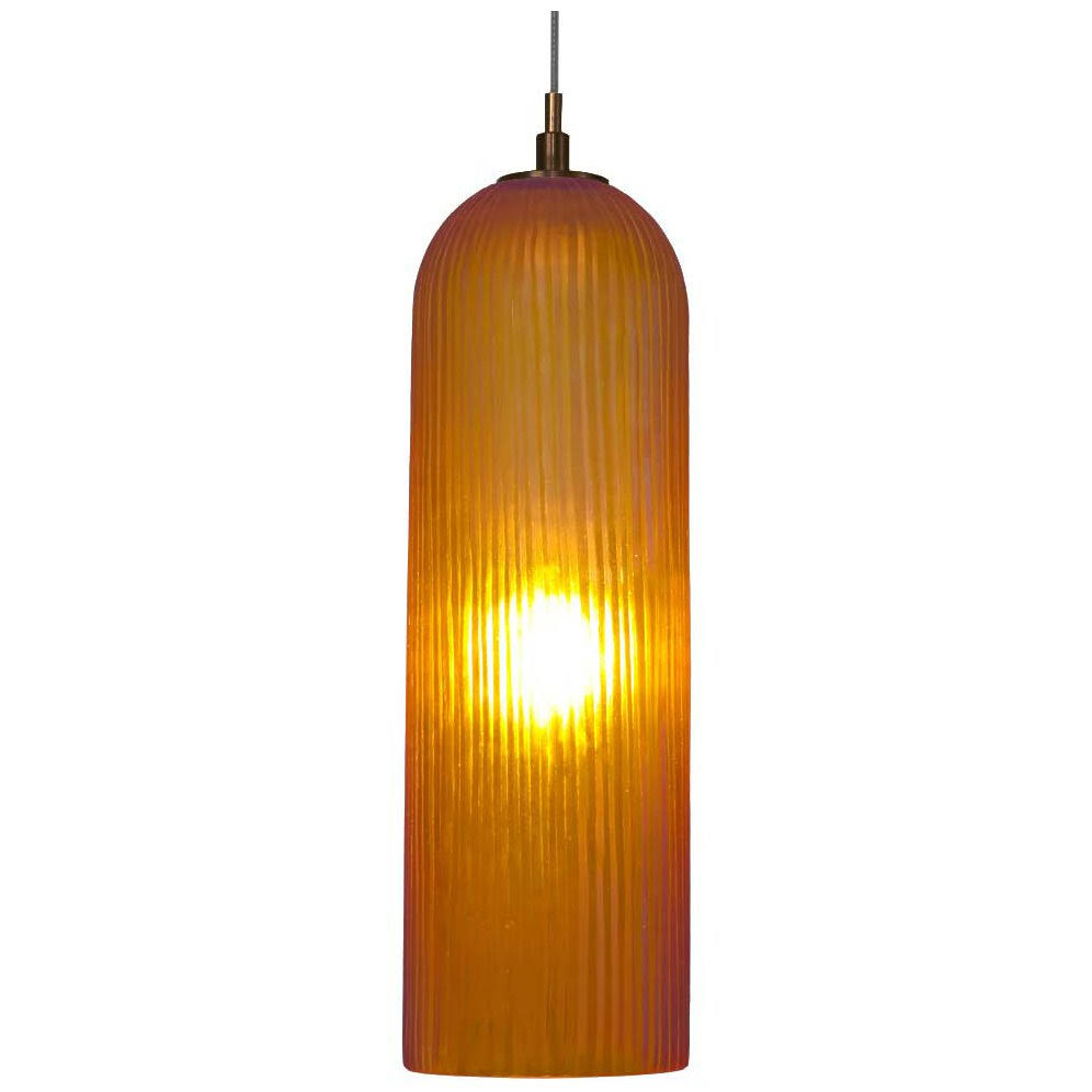 4 in. 1-Light Bronze Mini Pendant W98362