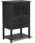 Dark Gray Storage Cabinet C72870
