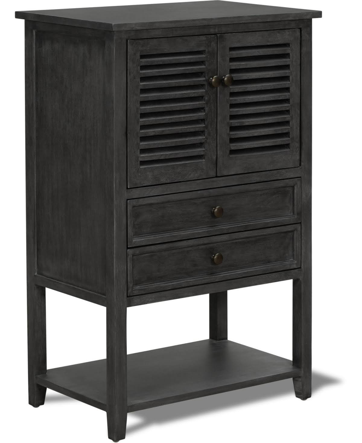 Dark Gray Storage Cabinet C72870