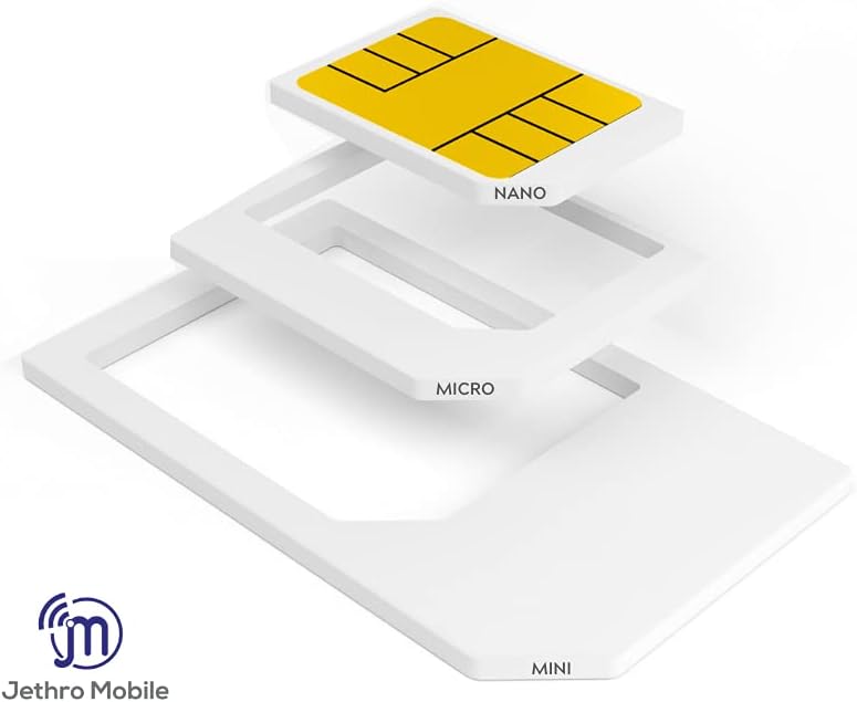 15GB 5G/4G LTE Data Unlimited Talk & Text 30 Days 3-in-1 GSM SIM Card Pack of 2 O5389