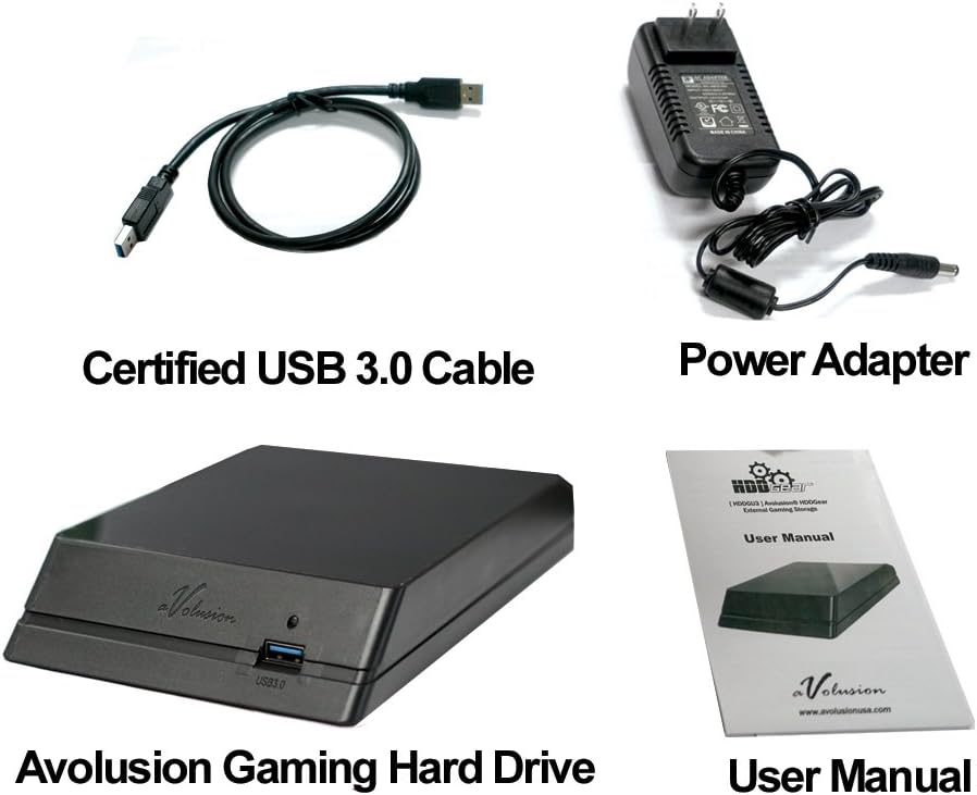 6TB 7200RPM 64MB Cache USB 3.0 External Hard Drive F466401