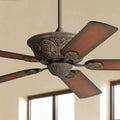 Bronze and Copper Shaded Cherry Ceiling Fan Y6452