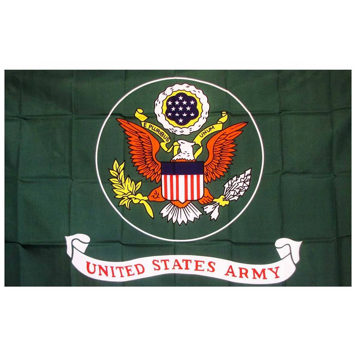 Army Green Traditional Flag K782