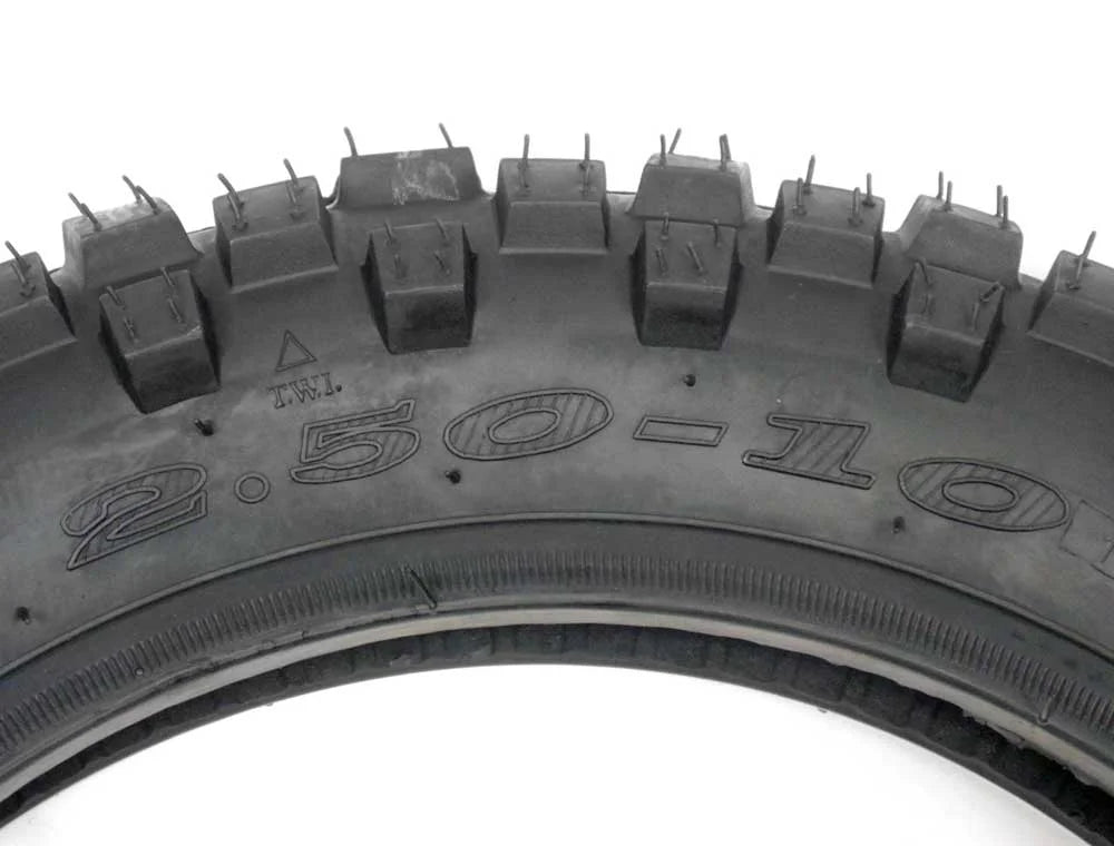 2.50-10 Knobby Tread Motorcycle Tire A580124