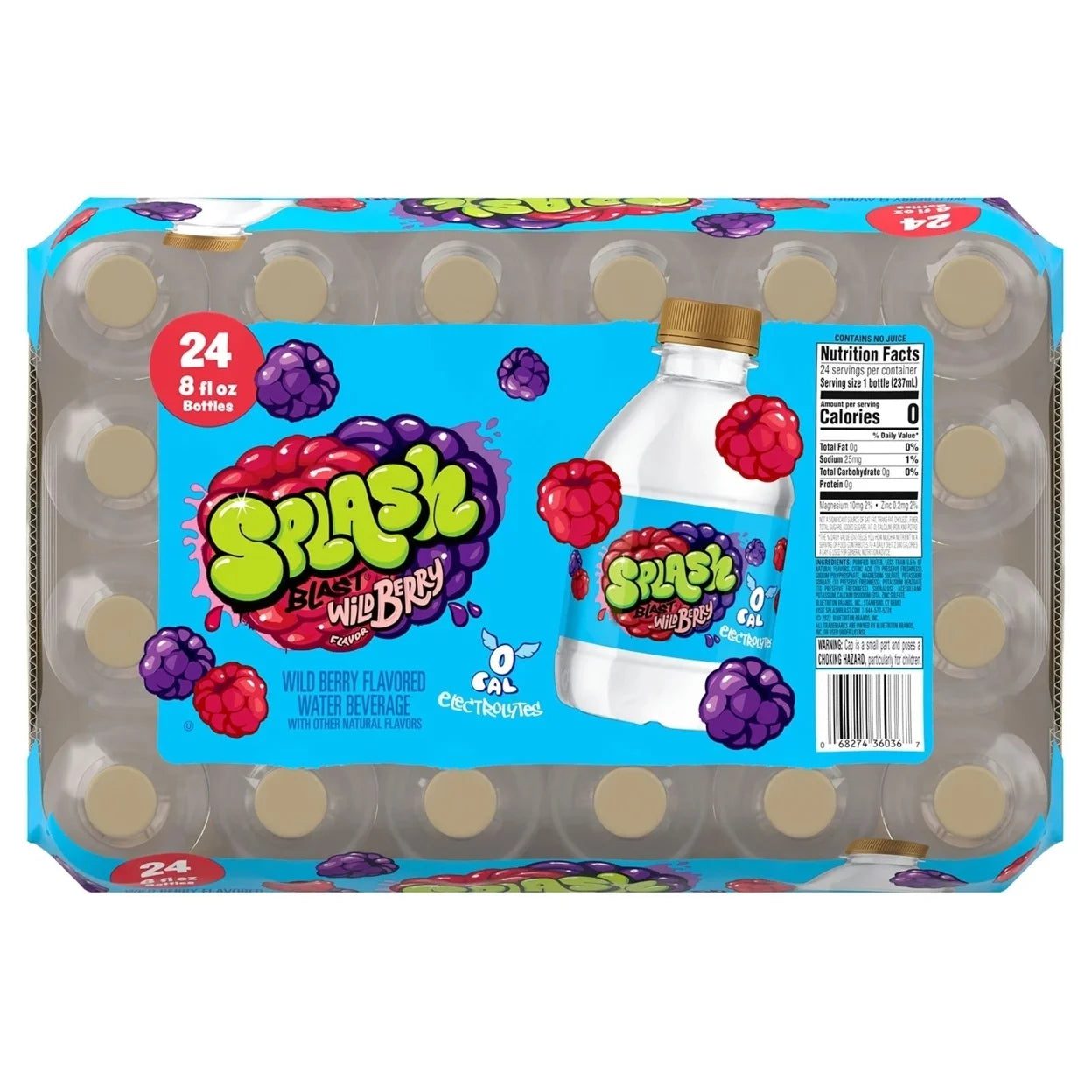 Wild Berry Variety Pack, 8 Fluid Ounce (Pack of 24) H778