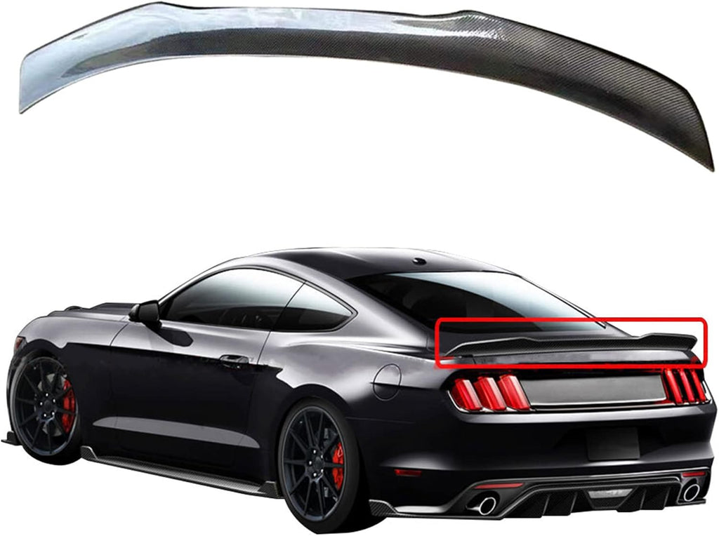 Carbon Fiber Look Rear Trunk Wing Spoiler O61010