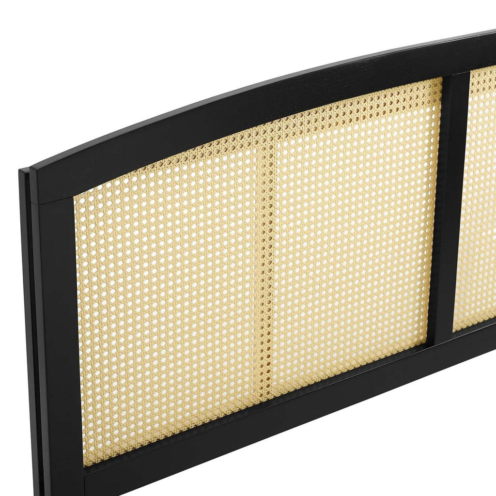 Black Cane Full Headboard M514197