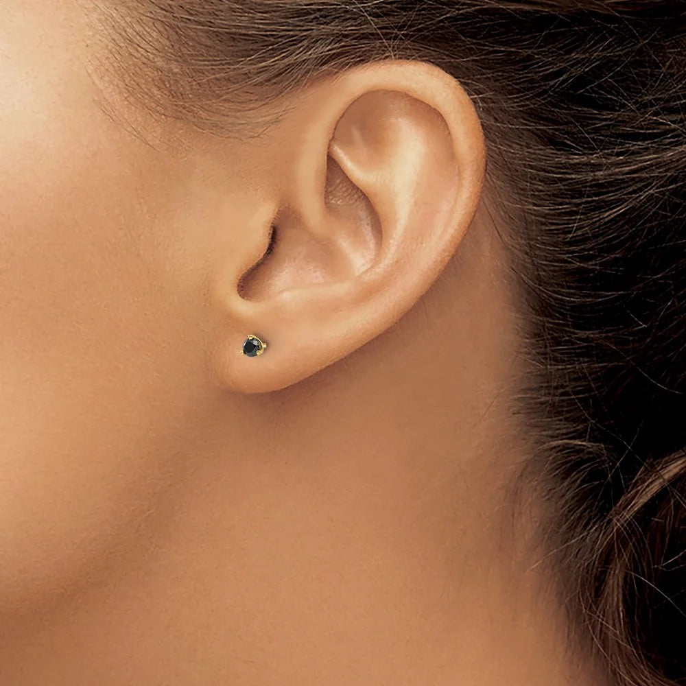 Black Diamond Stud Earrings G97917