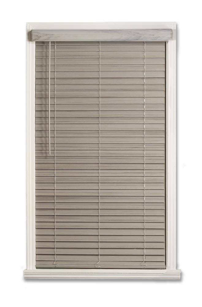 Cordless Faux Wood Room Darkening Horizontal Blind K822