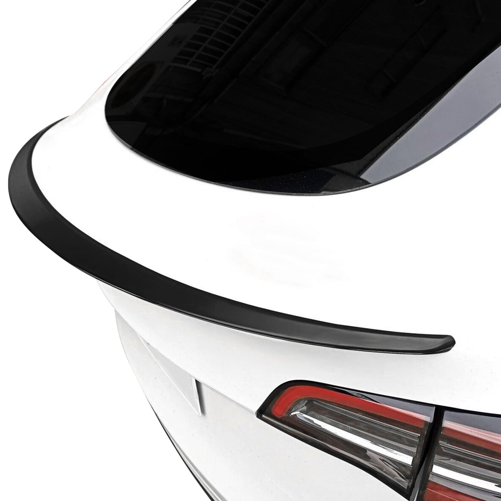 Eclipse Black ABS Plastic Trunk Spoiler for Tesla Model Y D30222