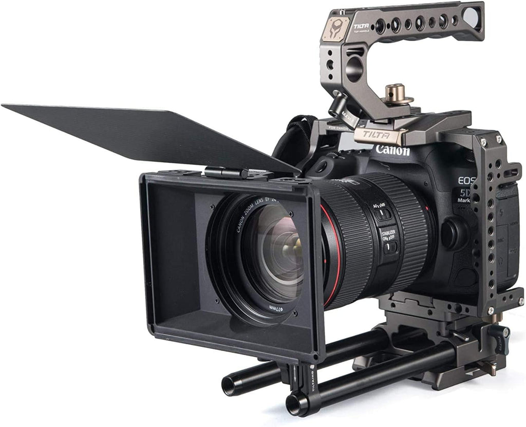 Mini Matte Box MB-T15 with Four Lens Adapter Rings F182