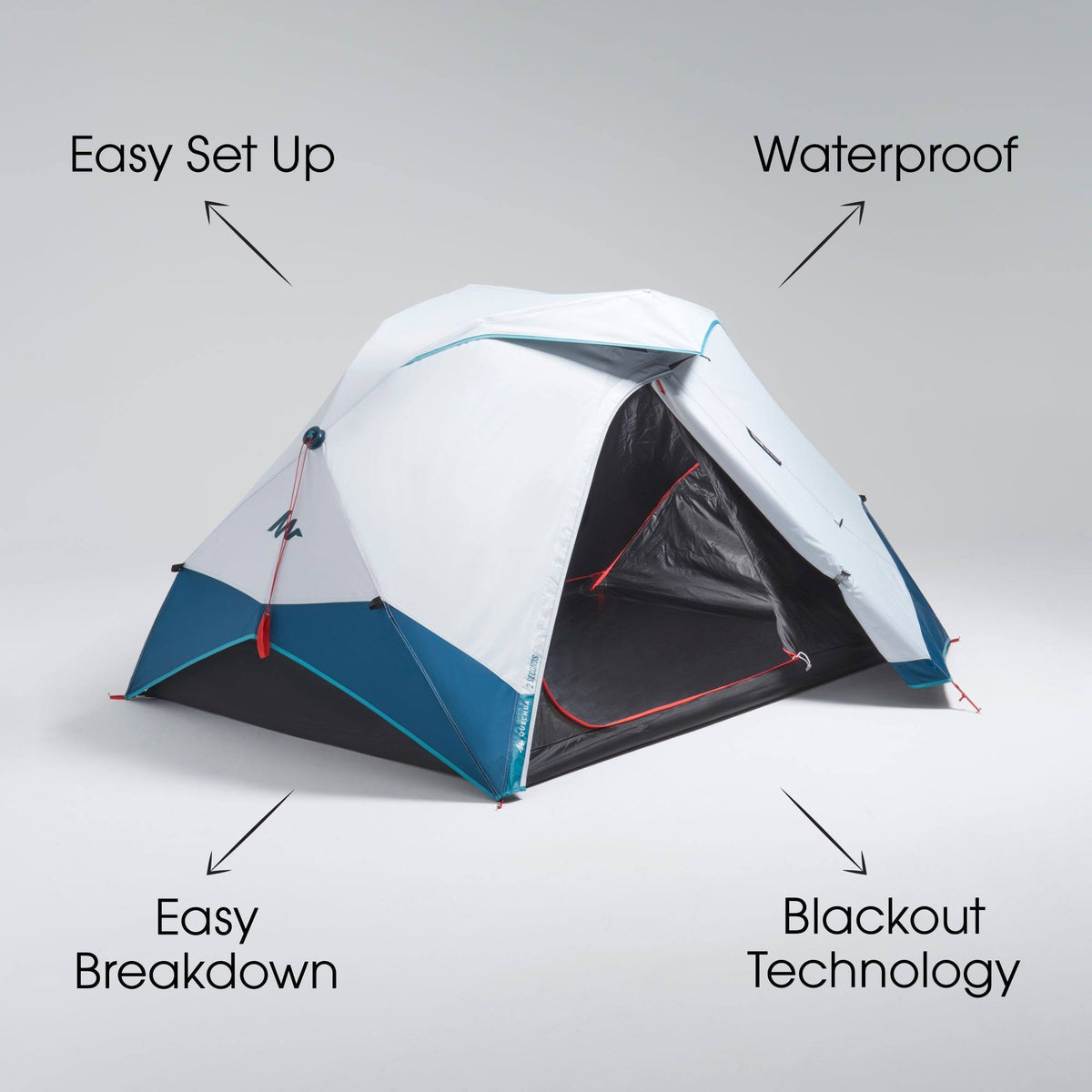 2 Second Easy Fresh Waterproof Camping Tent O61554