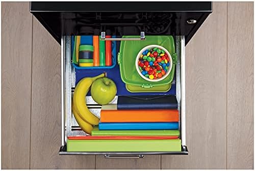 Black 3 Metal Organizer Pencil Drawer Vertical File Cabinet I339