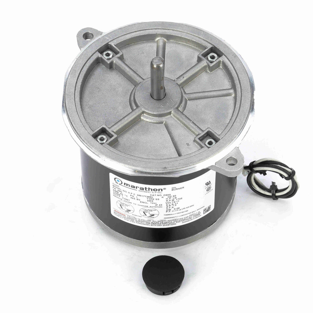 1/8 HP 1725 RPM 115 Volts Oil Burner Motor A158