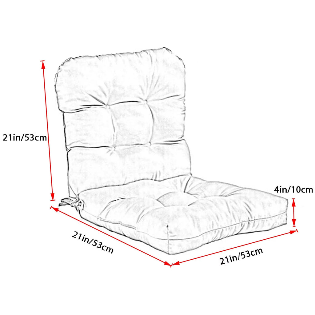 Light Brown Outdoor Seat Cushion X92177