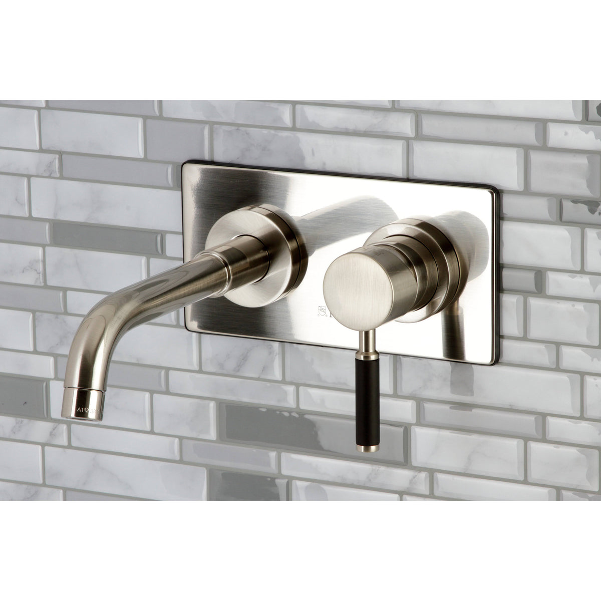 Polished Brass Wall Mount Bathroom Faucet K217