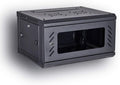 Wall Mount Rack Server Cabinet 19-Inch Network Enclosure with Locking Glass Door 16-Inches Deep T2143