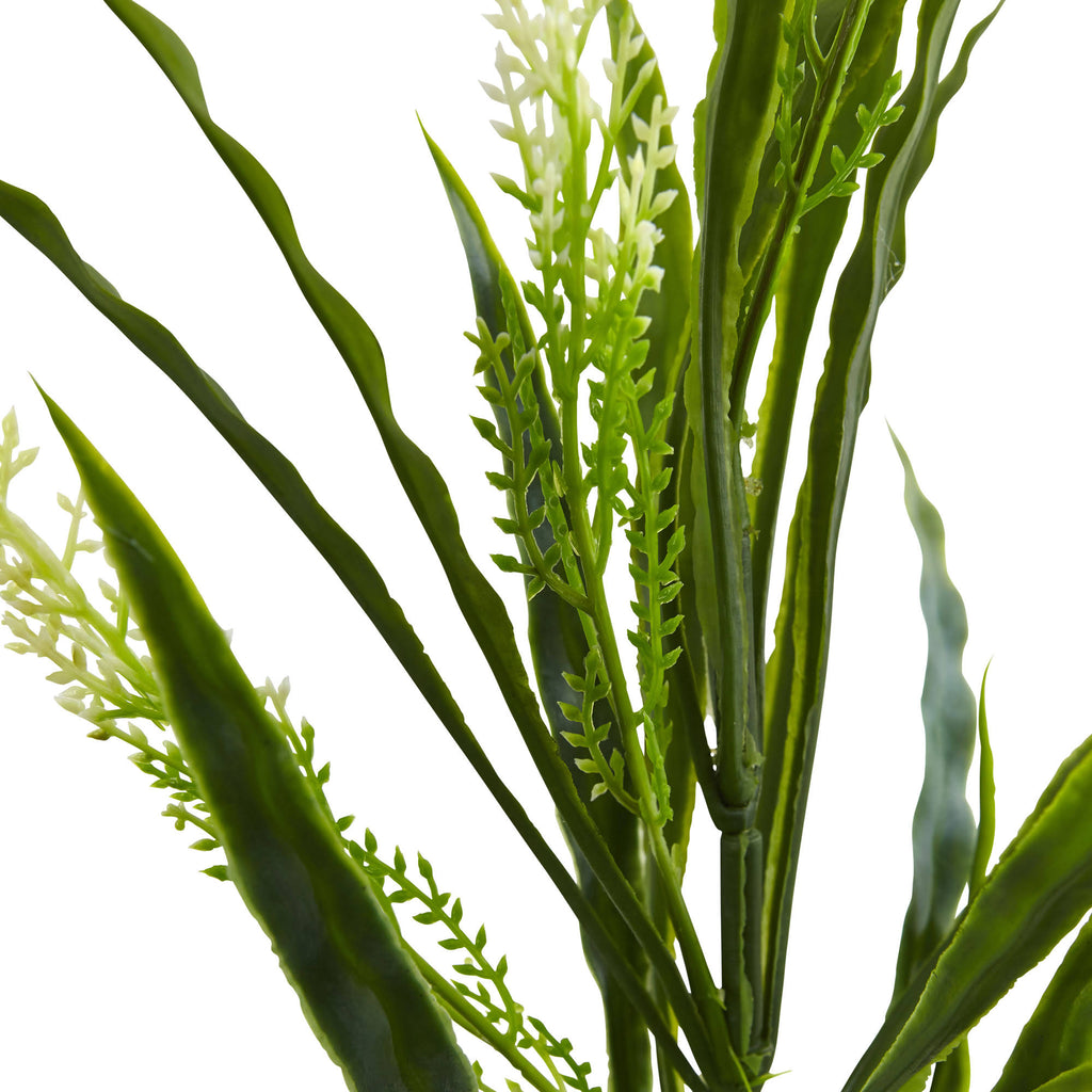 Set of 24 Artificial Vanilla Grass Plant K631